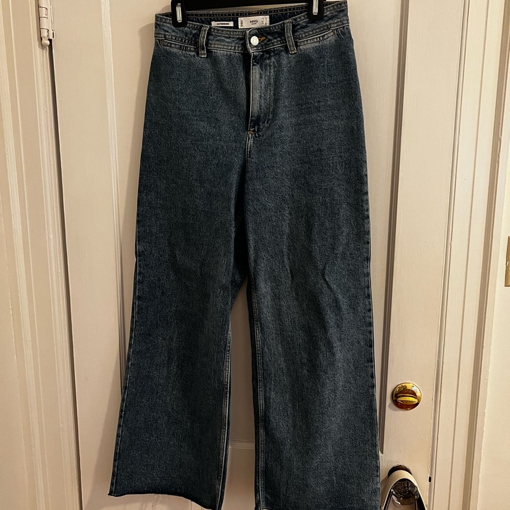 Mango Catherine Wide Leg Jeans